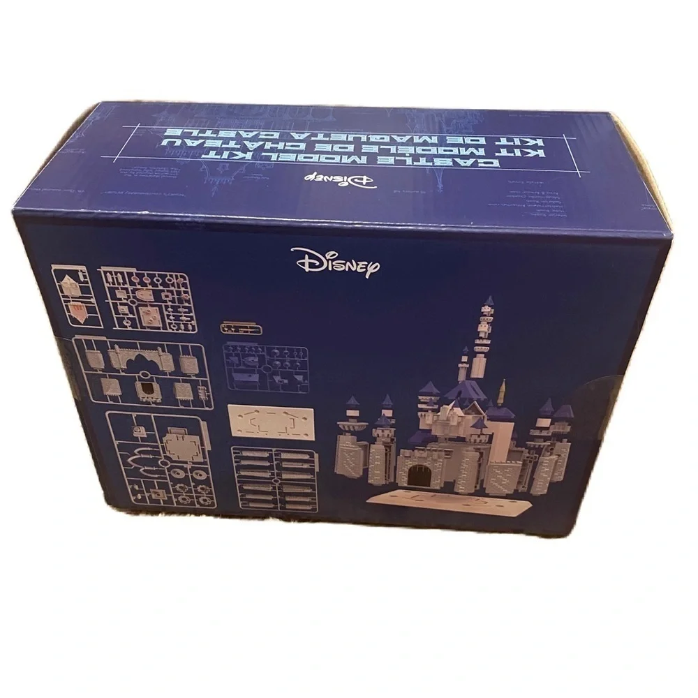 Disney Castle Model Kit - Blue and Gray NEW Disneyland Disney World